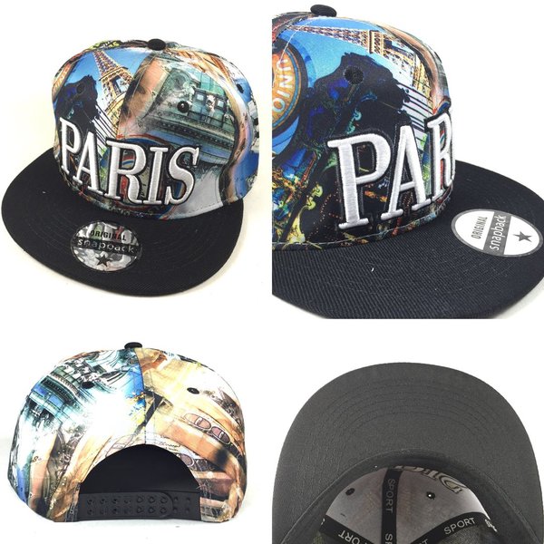 PARIS Snapback Cap