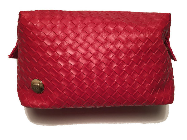 Wash Bag "WOVEN RED" mi-pac