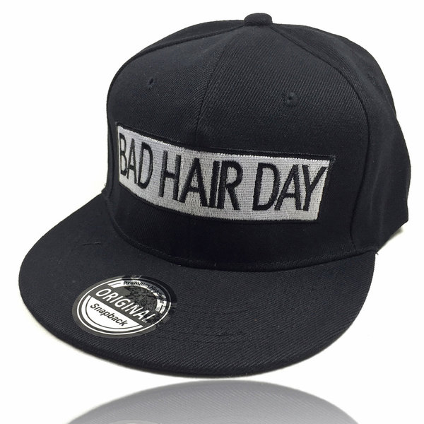 "BAD HAIR DAY" Snapback Cap