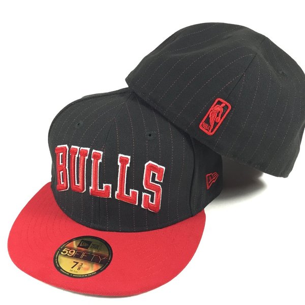 59Fifty Fitted Cap Chicago Bulls striped
